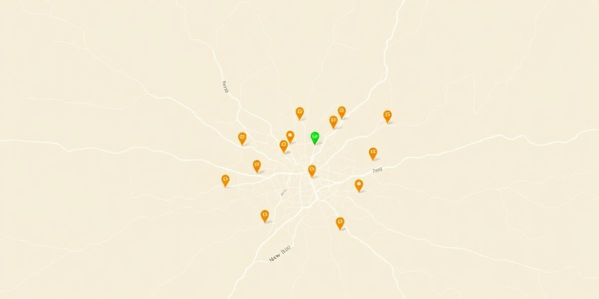 Live map of food requests